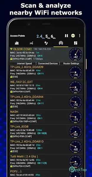 WiFi Analyzer 6.2 build 100 APK MOD Descarga gratuita completa