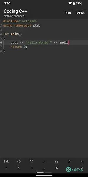 Coding C++ 3.1.6 APK MOD Unlocked (Full) Free Download