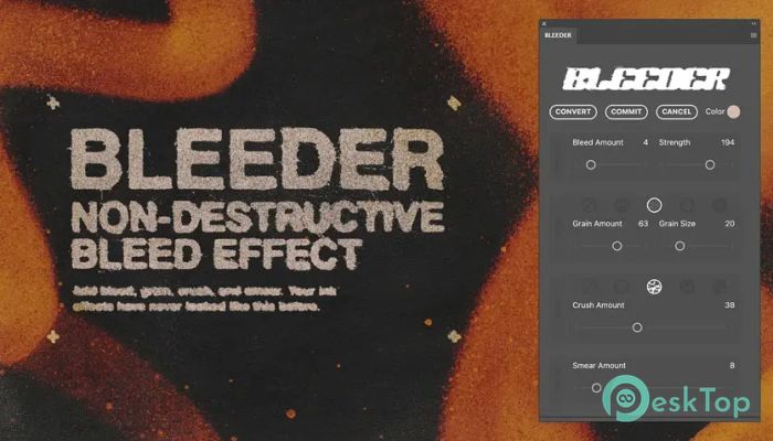 BLEEDER - Ink Bleed Photoshop Plugin