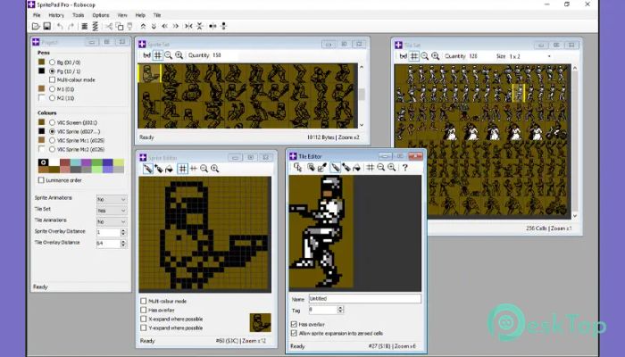 Subchrist Software SpritePad C64 Pro 3.79 Tam Sürüm Aktif Edilmiş Ücretsiz İndir