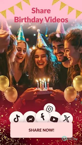 Happy Birthday Video Maker 1.1.0 APK MOD Полная бесплатная загрузка