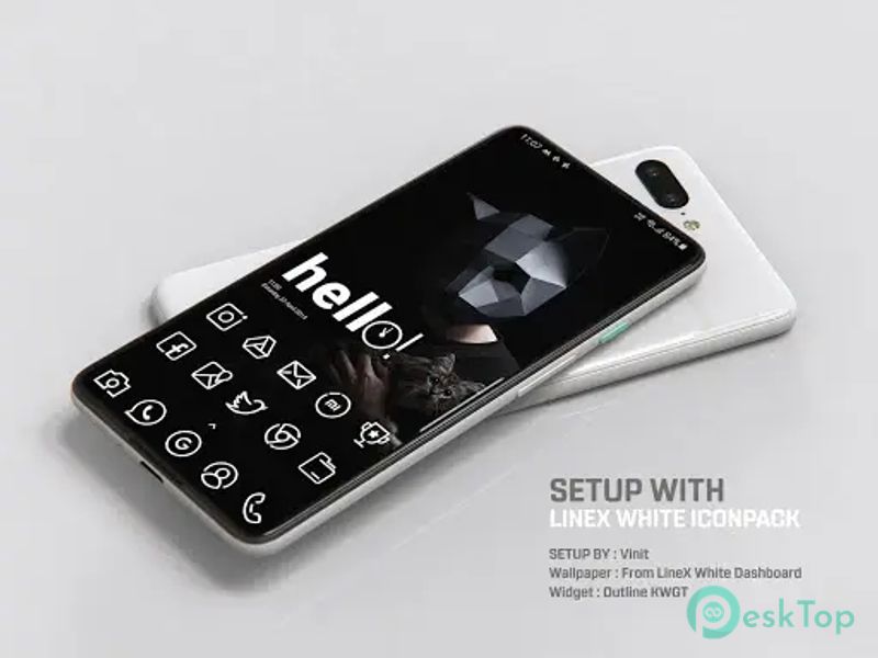 LineX White Icon Pack 6.4 APK MOD Descarga gratuita completa