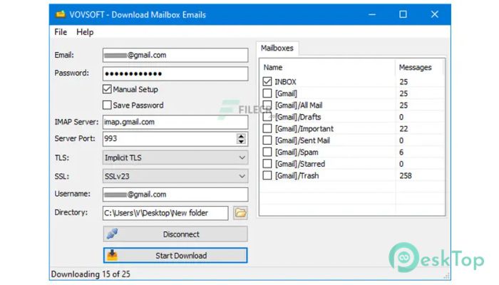  تحميل برنامج VovSoft Download Mailbox Emails 2.0 برابط مباشر