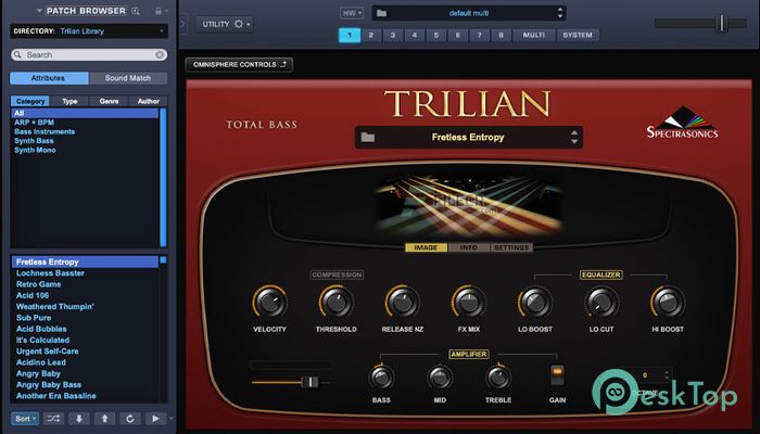 Download Spectrasonics Trilian 1.6.1c Free Full Activated