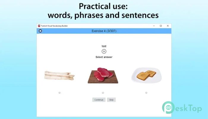 Turkish Visual Vocabulary Builder 1.2.8 完全アクティベート版を無料でダウンロード