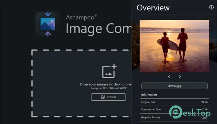 Descargar Ashampoo Image Compressor 1.0.2 Completo Activado Gratis