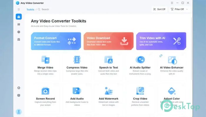 Any Video Converter Free 1.0 Tam Sürüm Aktif Edilmiş Ücretsiz İndir