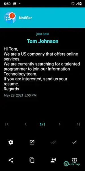 Fullscreen Notification Popup 1.15 APK MOD Полная бесплатная загрузка