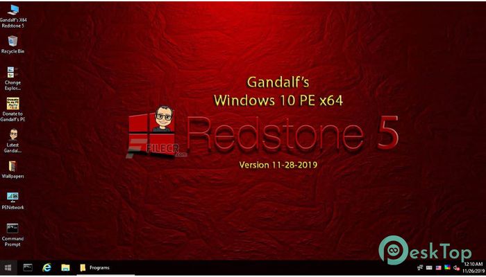 Download Gandalf’s Windows 10 PE 1809 Build 17763 Redstone 5 Free