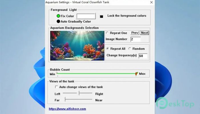 Virtual Coral Clownfish Tank  1.2 Tam Sürüm Aktif Edilmiş Ücretsiz İndir