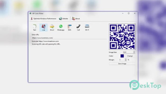 Скачать TweakNow QR Code Maker 2.1.0 полная версия активирована бесплатно