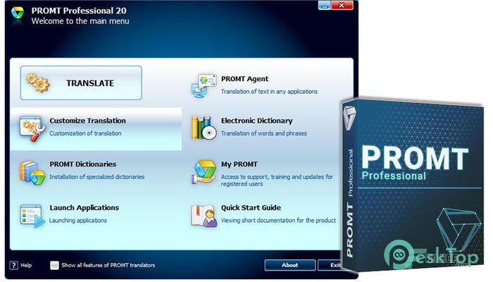  تحميل برنامج Promt Professional NMT 22.0.44 برابط مباشر