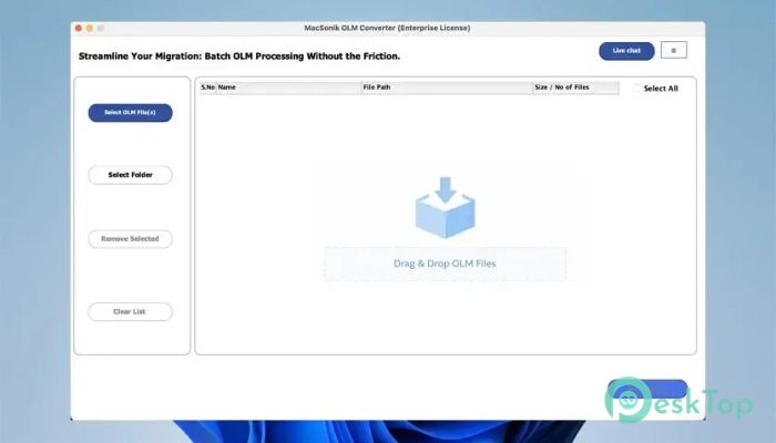 Descargar MacSonik OLM Converter 1.0 Completo Activado Gratis