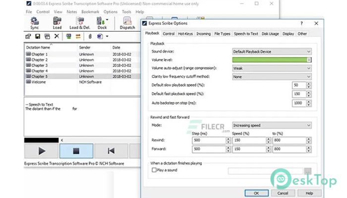 تحميل برنامج NCH Express Scribe Pro  12.18 برابط مباشر