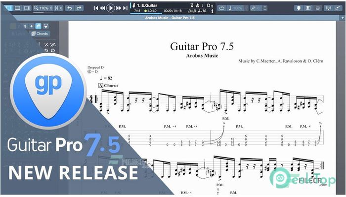  تحميل برنامج Guitar Pro 8.0.2 Build 24 برابط مباشر