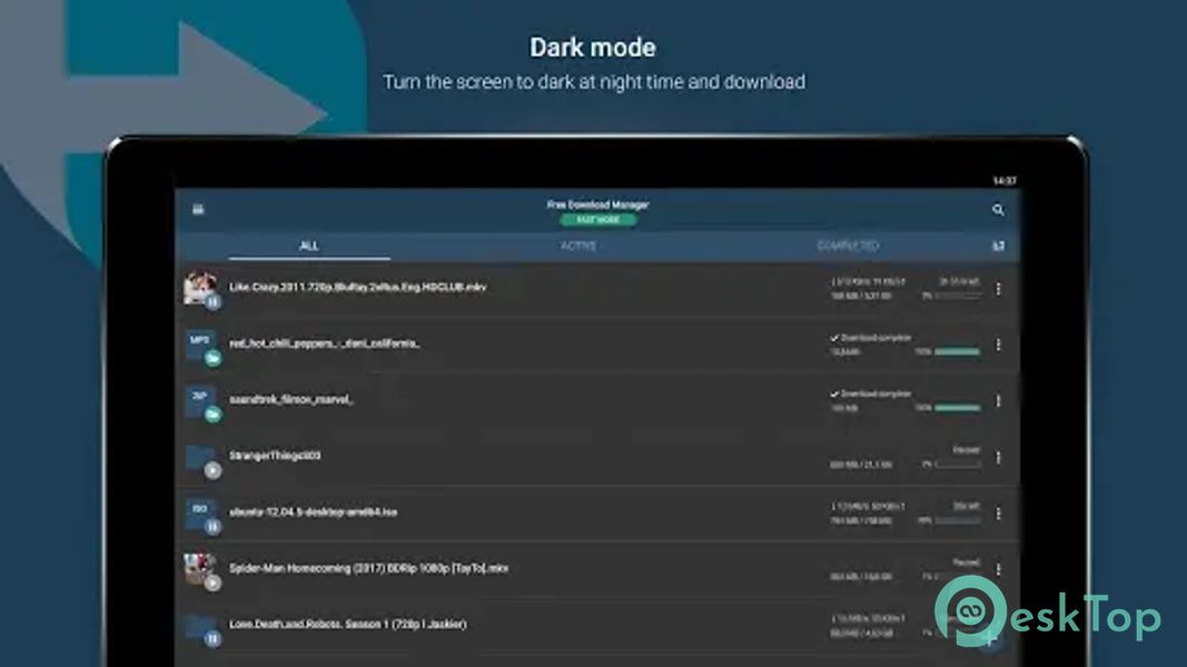 Free Download Manager - FDM 6.19.1 APK MOD Полная бесплатная загрузка