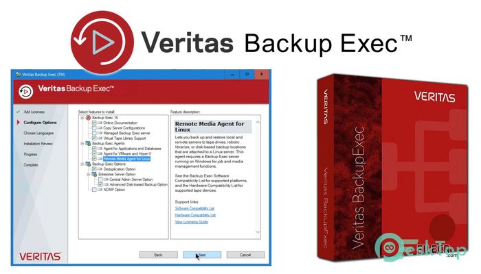 Veritas Backup Exec 22.2.1193.1605 完全アクティベート版を無料でダウンロード