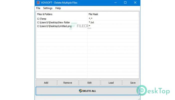 Descargar VovSoft Delete Multiple Files 1.8.0 Completo Activado Gratis