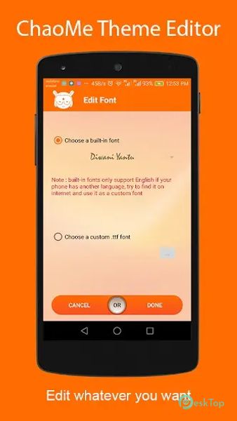 ChaoMe Theme Editor 1.8.19 APK MOD Полная бесплатная загрузка