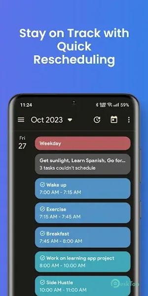 Scheduleify: Schedule Maker AI 3.232.489.5 APK MOD Tam Ücretsiz İndir