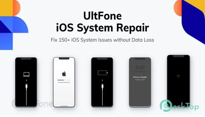 UltFone iOS System Repair 9.2.0.11 Tam Sürüm Aktif Edilmiş Ücretsiz İndir
