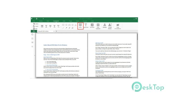  تحميل برنامج iSkysoft PDF Editor Professional  6.3.5.2806 برابط مباشر