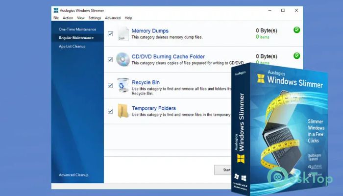 Скачать Auslogics Windows Slimmer 4.0.0.6 полная версия активирована бесплатно