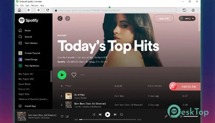 Ondesoft Spotify Music Converter 4.8.1 完全アクティベート版を無料でダウンロード