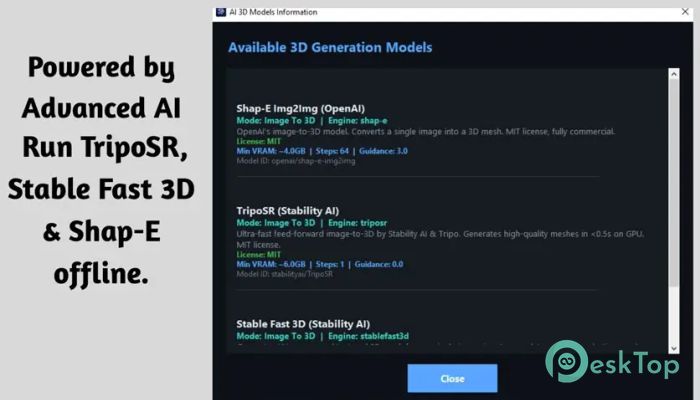AI Text - Image to 3D Generator Pro