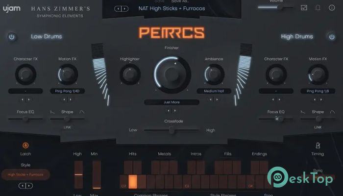 Скачать UJAM Symphonic Elements PERRCS 1.2.1 полная версия активирована бесплатно