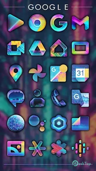 SYNTH Icon Pack 2.4.0 APK MOD Descarga gratuita completa