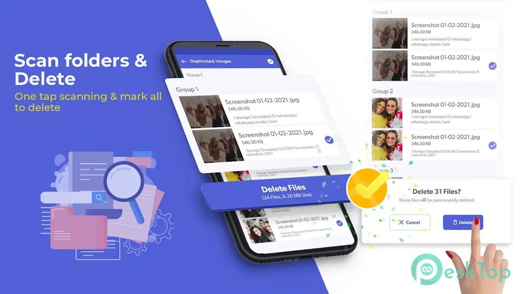 Duplicate Files Remover App 5.0.4 APK MOD تحميل مجاني كامل