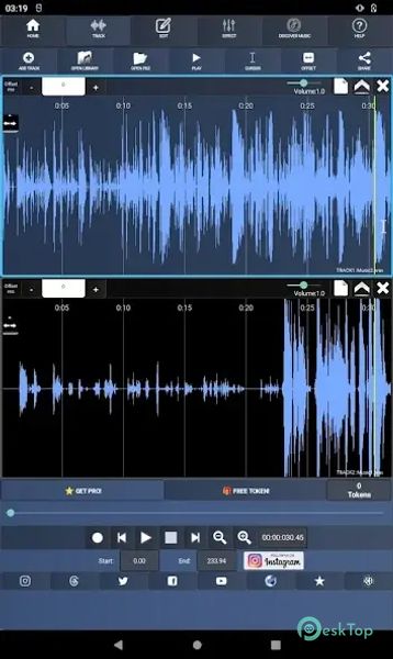 Audiosdroid Audio Studio 3.2.7 APK MOD Полная бесплатная загрузка