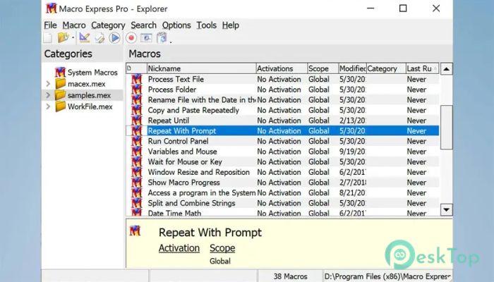 Download Macro Express Pro  6.6.5.1 Free Full Activated