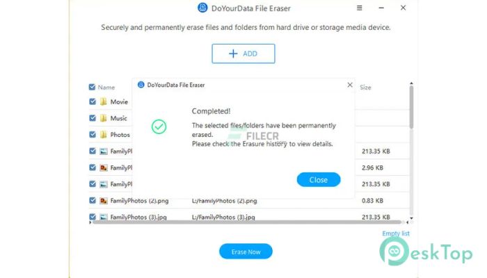 Download DoYourData File Eraser 3.5 Free Full Activated