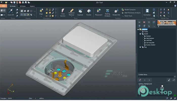 3D-Tool 15.40 Tam Sürüm Aktif Edilmiş Ücretsiz İndir
