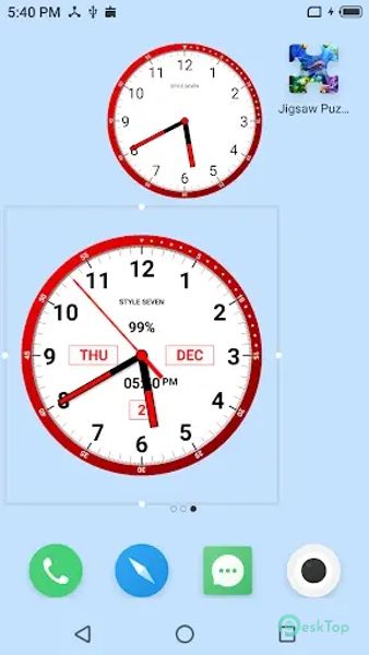 Color Analog Clock-7 v4.0 APK MOD Tam Ücretsiz İndir