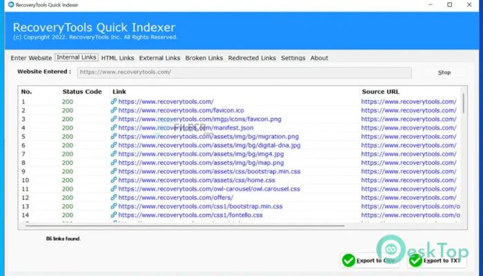تحميل برنامج RecoveryTools Quick Indexer  4.4 برابط مباشر