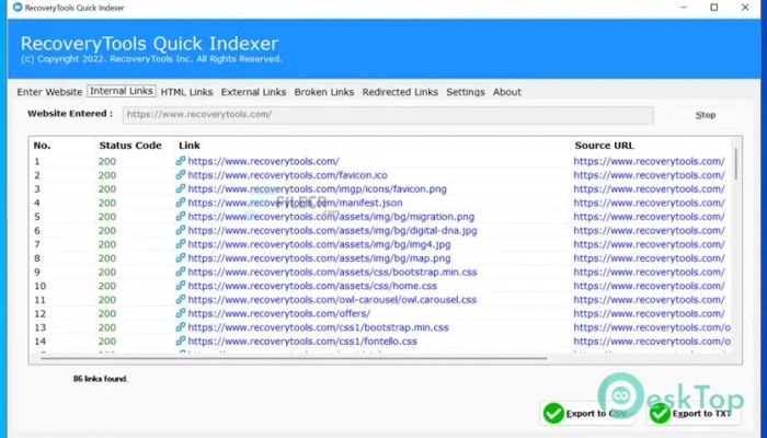 RecoveryTools Quick Indexer  4.4 完全アクティベート版を無料でダウンロード