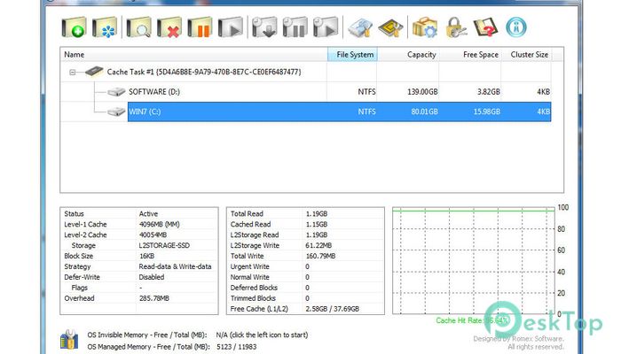 PrimoCache Desktop Edition 3.0.2 Tam Sürüm Aktif Edilmiş Ücretsiz İndir