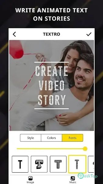 Animated Text Video: Textro 1.9 APK MOD मुफ्त पूर्ण डाउनलोड