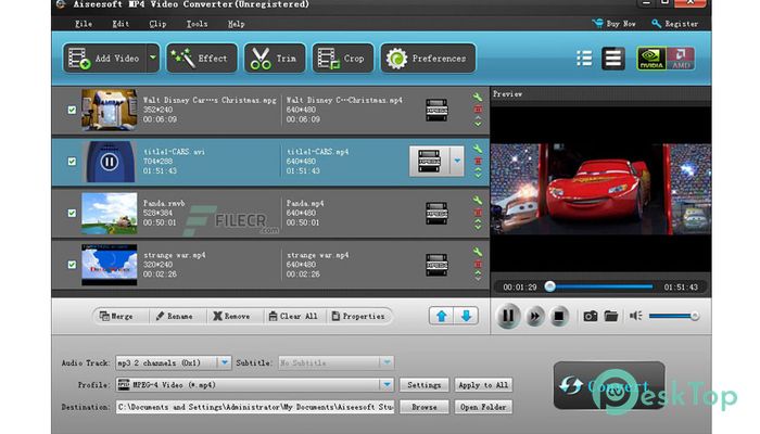  تحميل برنامج Aiseesoft MP4 Video Converter 9.2.36 برابط مباشر