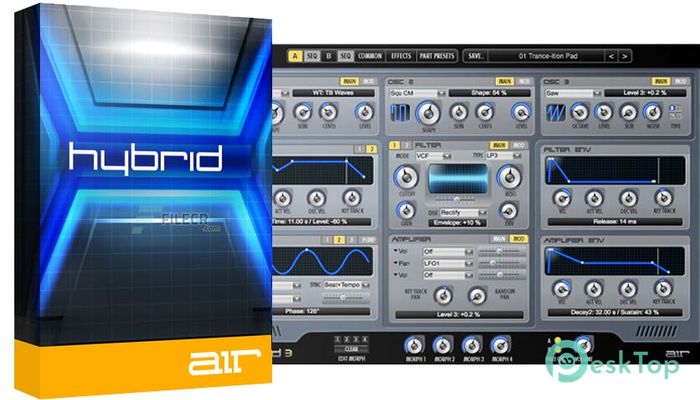 Скачать AIR Music Technology Hybrid 3.0.10 полная версия активирована бесплатно