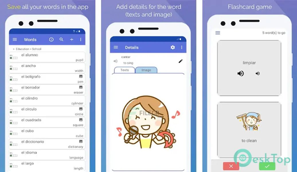 My dictionary - WordTheme Pro 13.23.0 APK MOD Tam Ücretsiz İndir