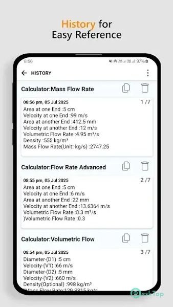 Flow Rate Calculations 1.0422 APK MOD Unlocked (Full) Free Download