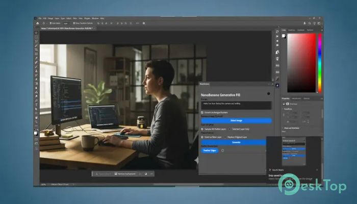Descargar Aescripts Nano Banana Generative Fill for Photoshop 2.0.0 Completo Activado Gratis