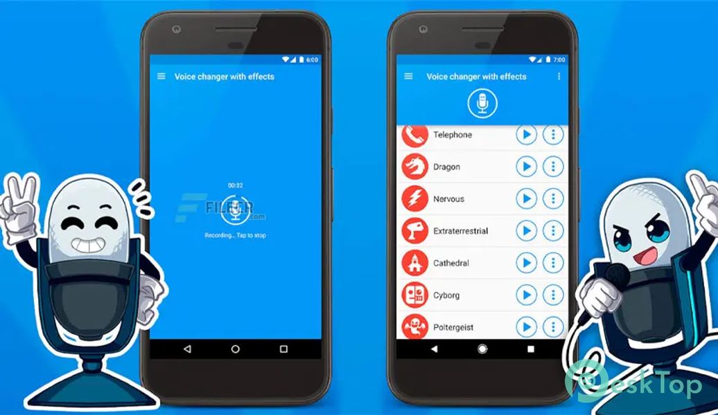 Voice changer with effects 4.3.2 APK MOD フル無料ダウンロード
