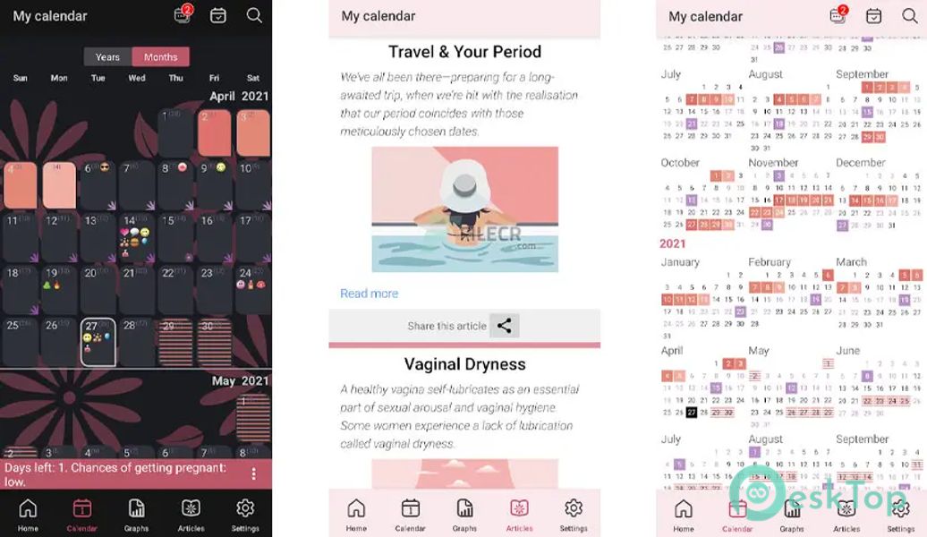 WomanLog Pro Calendar v6.1.3 APK MOD Unlocked (Full) Free Download