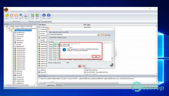 SysInfoTools BKF Recovery 22.0 Tam Sürüm Aktif Edilmiş Ücretsiz İndir