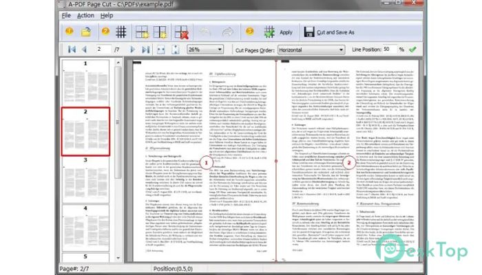  تحميل برنامج A-PDF Page Cut 1.0 برابط مباشر